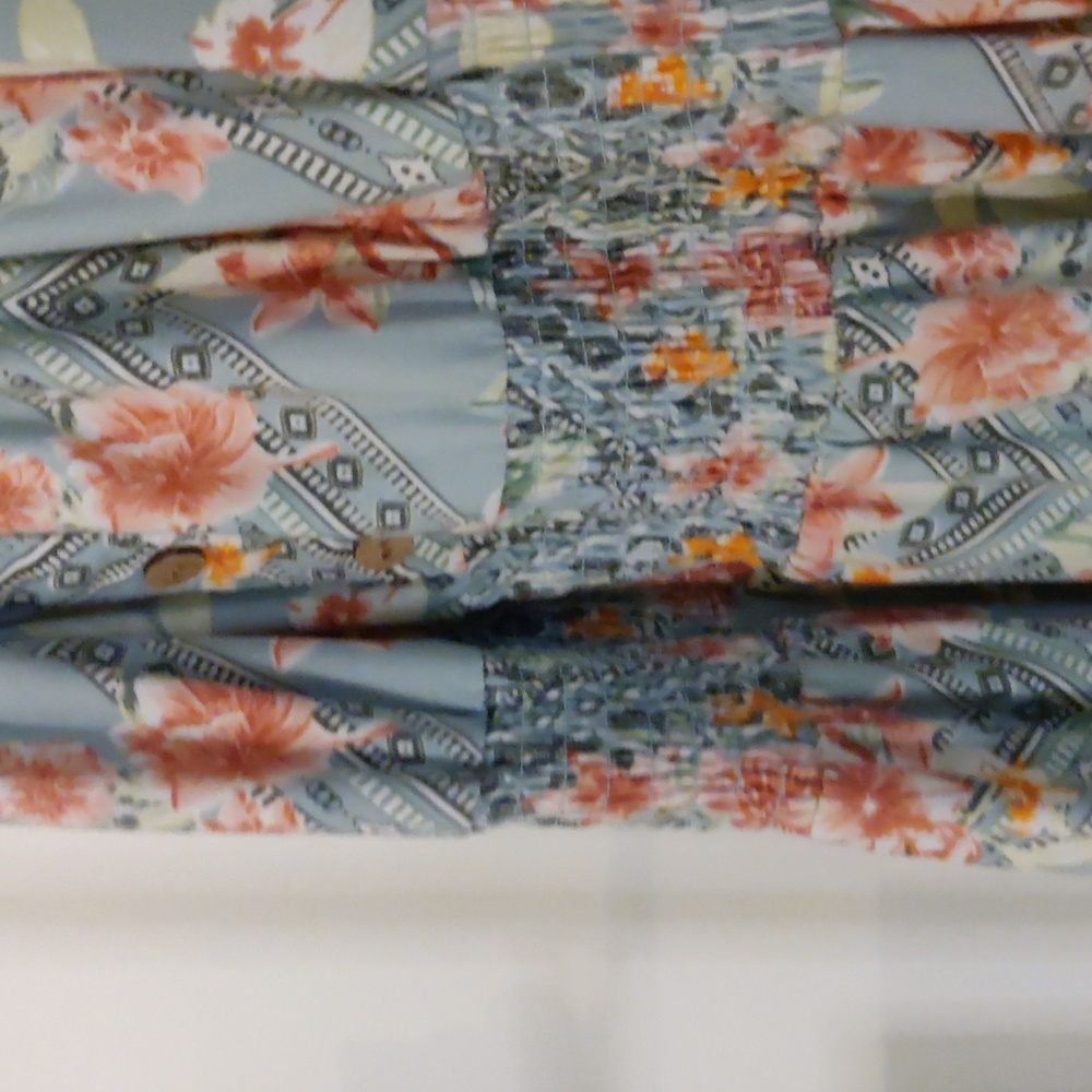Short flower dress